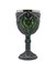 2393 Twin Green Dragon Goblet